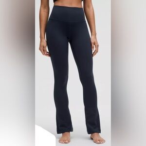 Lululemon Leggings size 12 Navy Blue, Lululemon Align High Rise Mini-Flared Pant